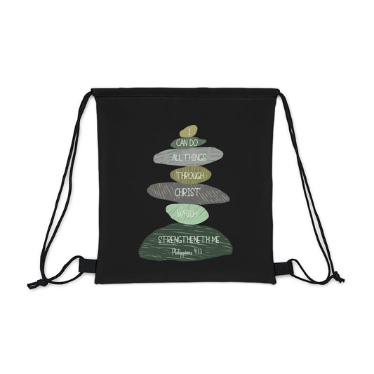 Outdoor Drawstring Bag, 2023 Youth Theme for the Church of Jesus Christ of Latter-day Saints