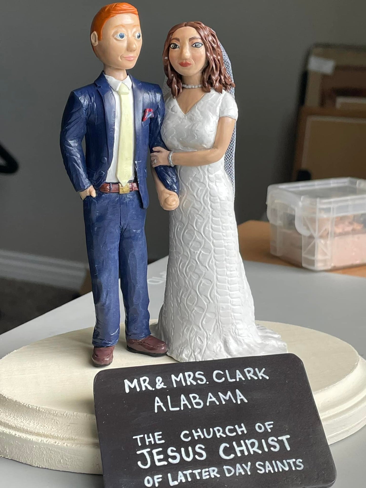 Custom Wedding Cake Topper