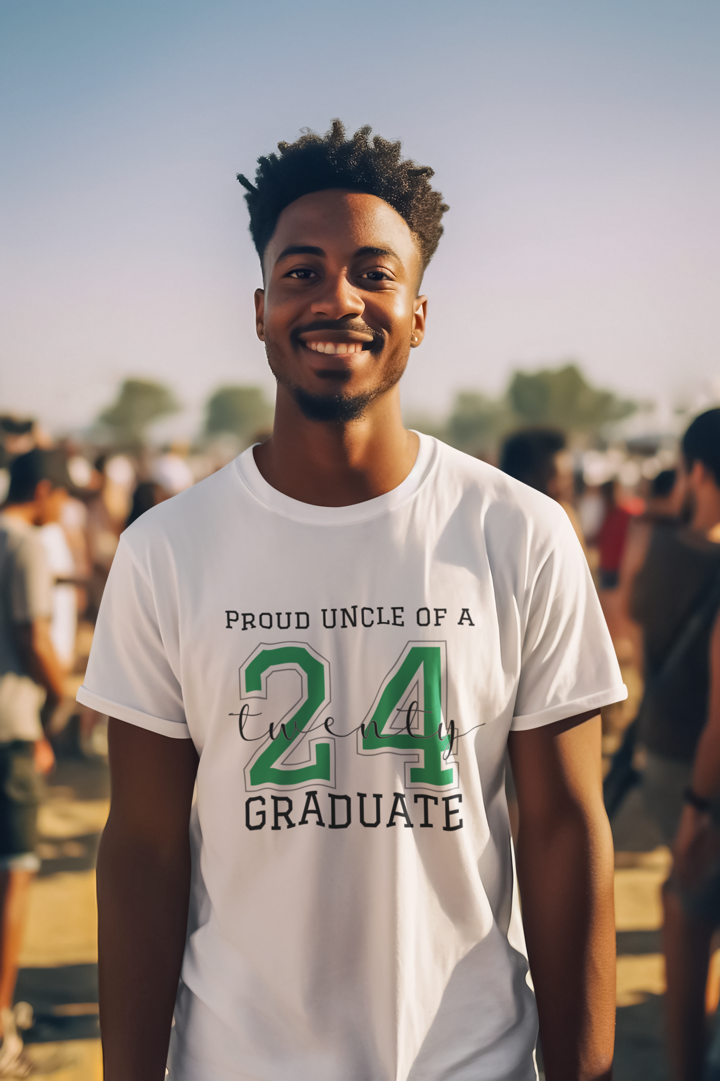 Unisex Softstyle T-Shirt, 2024 Graduate Shirt, Proud Mom, Proud Dad, Proud Grandparent, Grandma, Grandpa of Graduate 2024