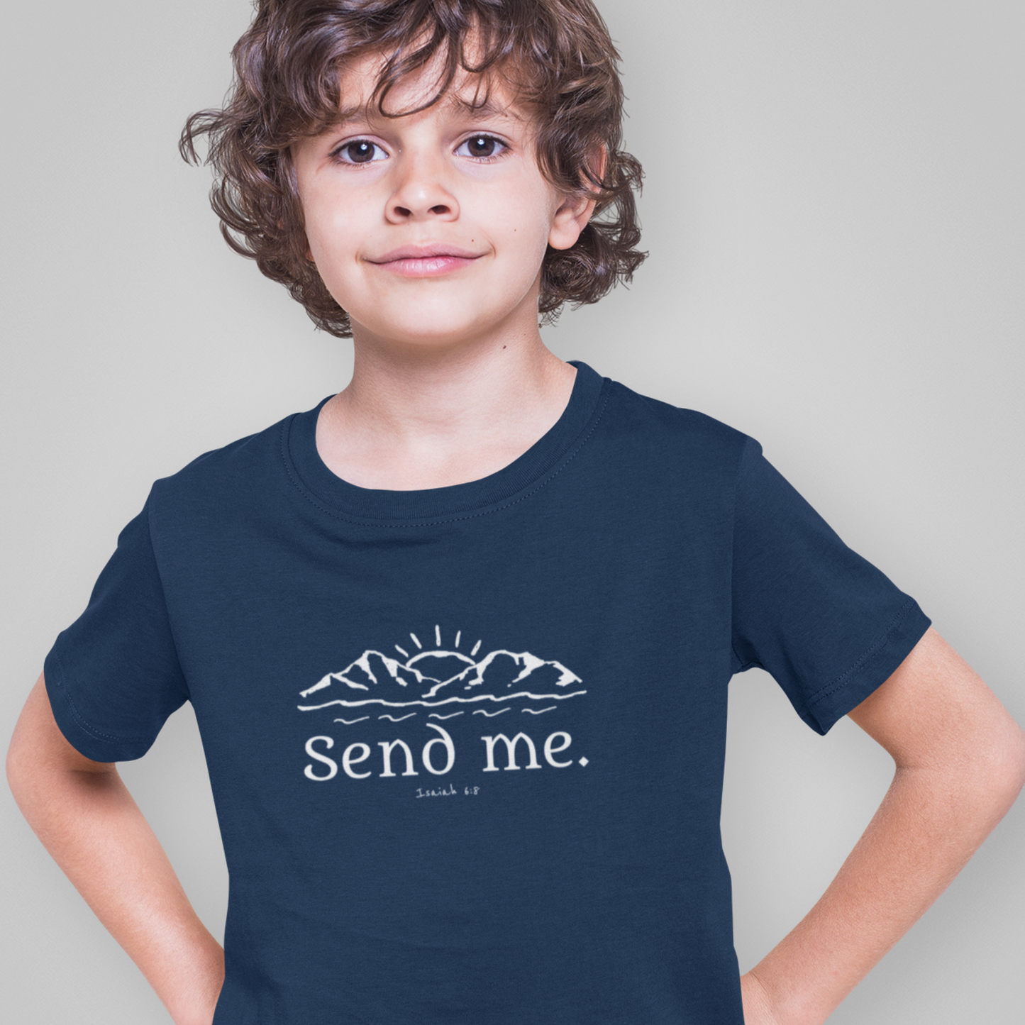 Kids Heavy Cotton™ Tee, 'Send Me', Missionary
