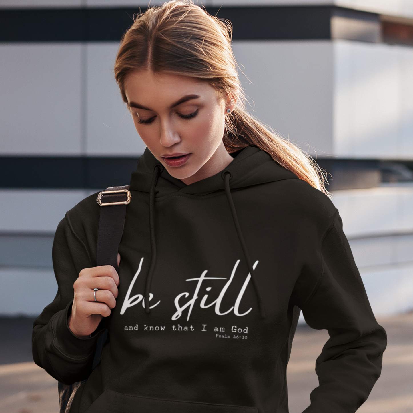 Unisex Heavy Blend™ Hooded Sweatshirt, Be Still and Know