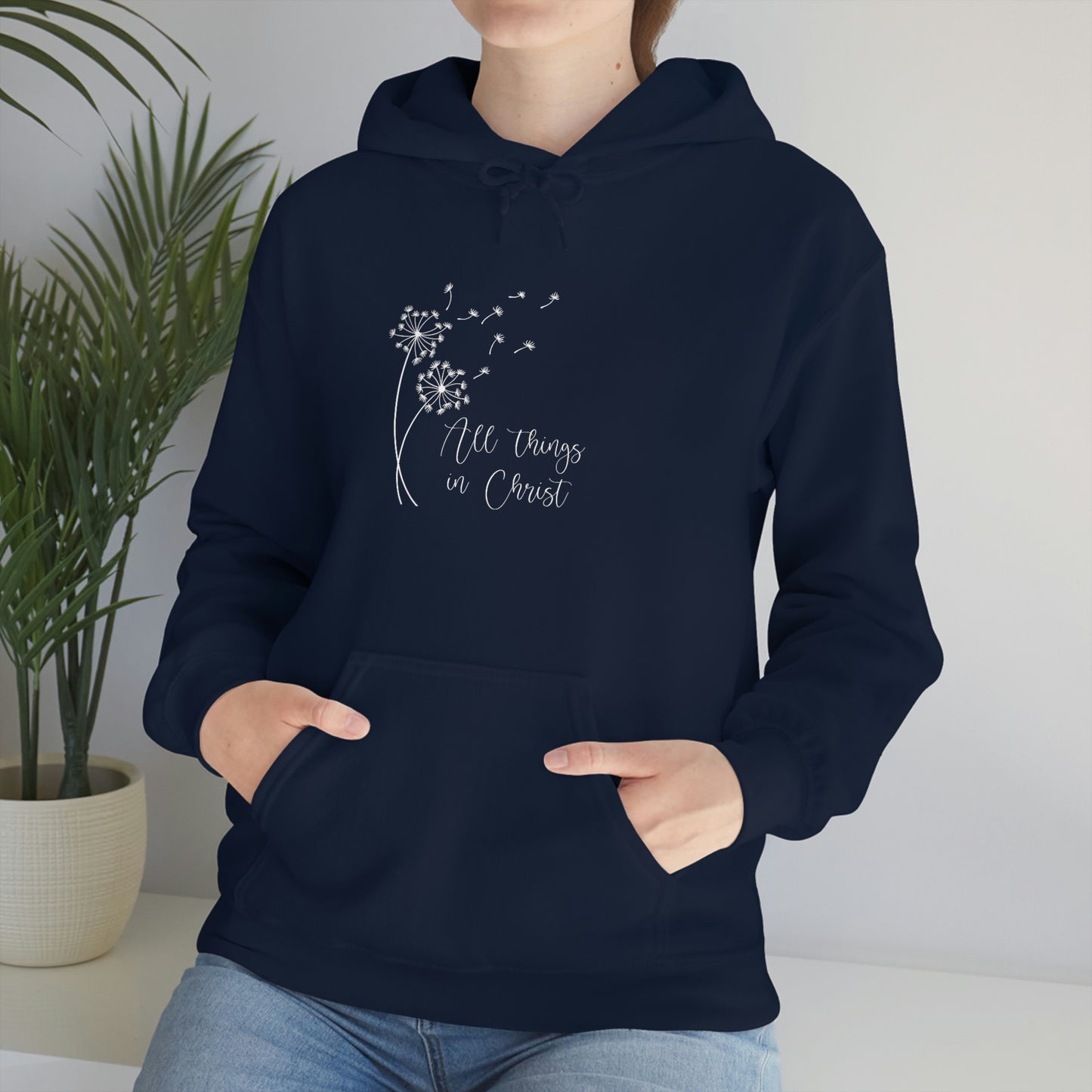 Unisex Heavy Blend™ Hooded Sweatshirt, All Things In Christ