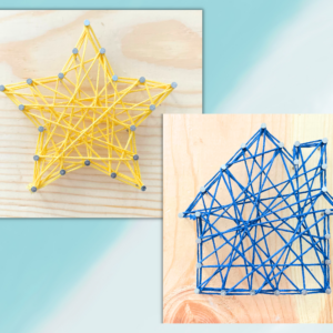 String Art Kits - House, Star