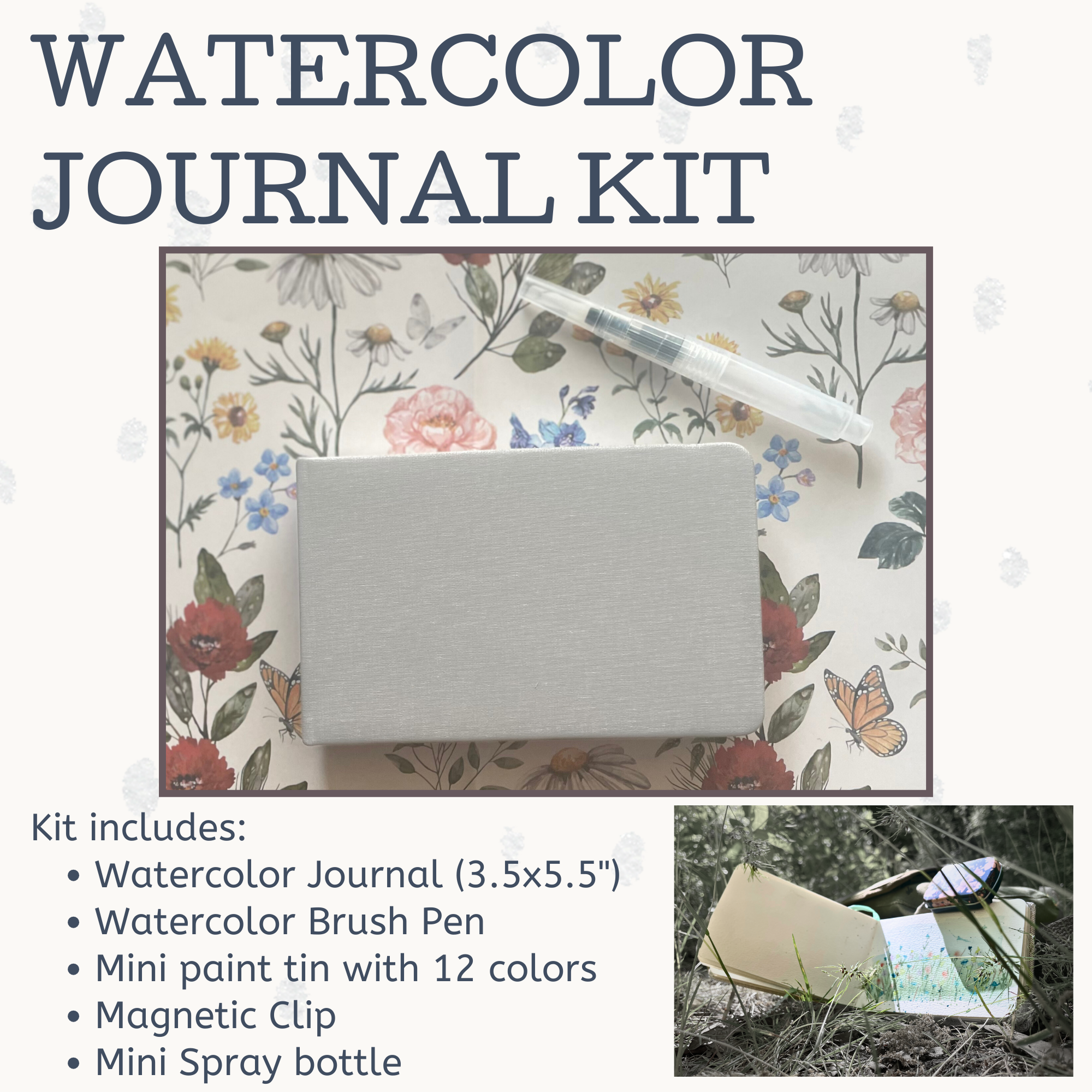 Watercolor Journal Kit