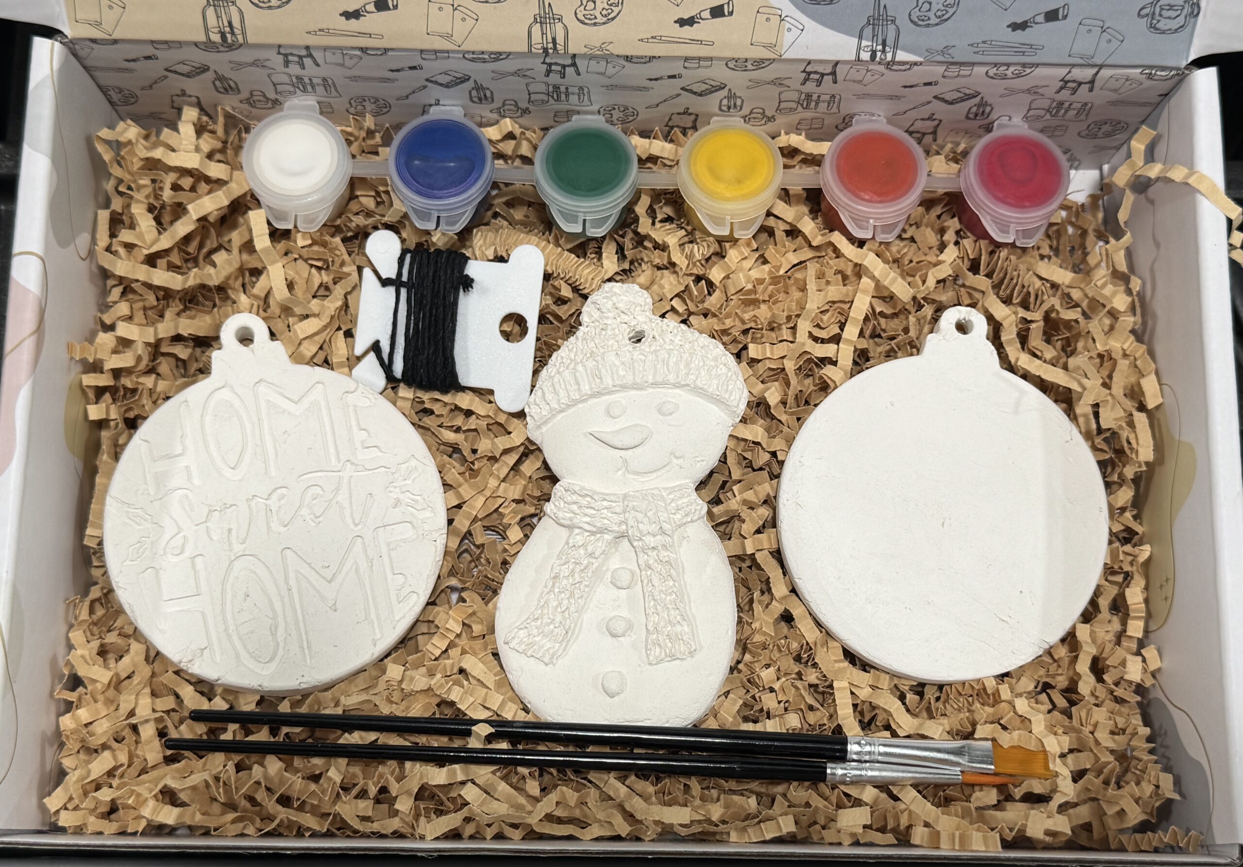 Ceramic Ornament Painting Art Kit