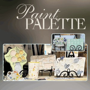 Custom Ceramic Paint Palette