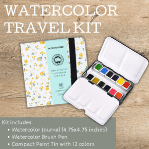 Watercolor Travel Kit