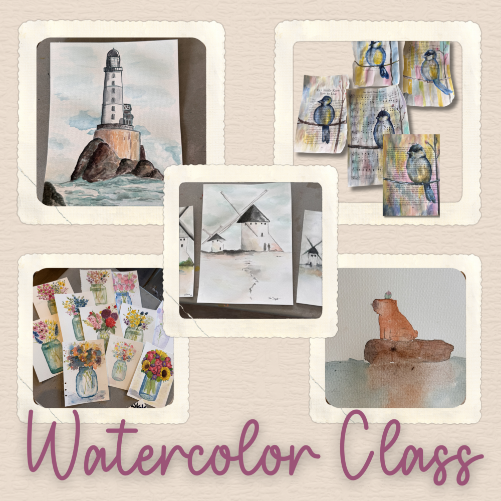 Watercolor Class -Hosted by Juniper Moon Artisan Market