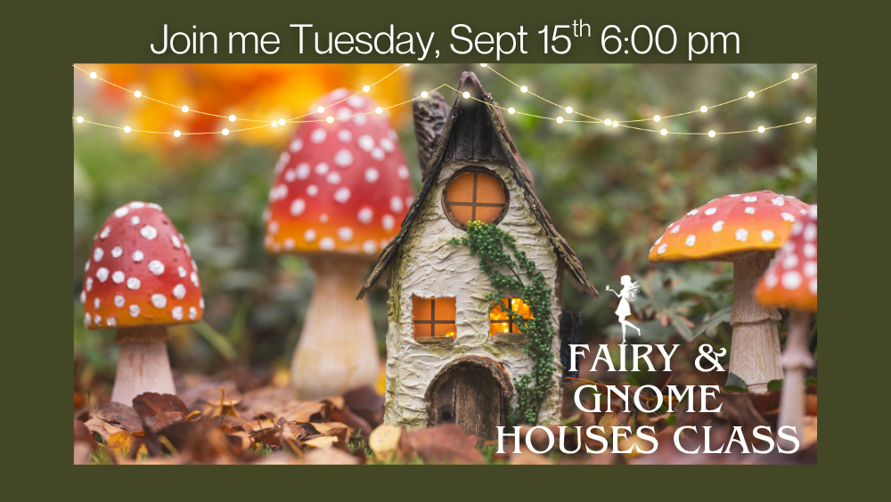 Fairy & Gnome Houses Art Class